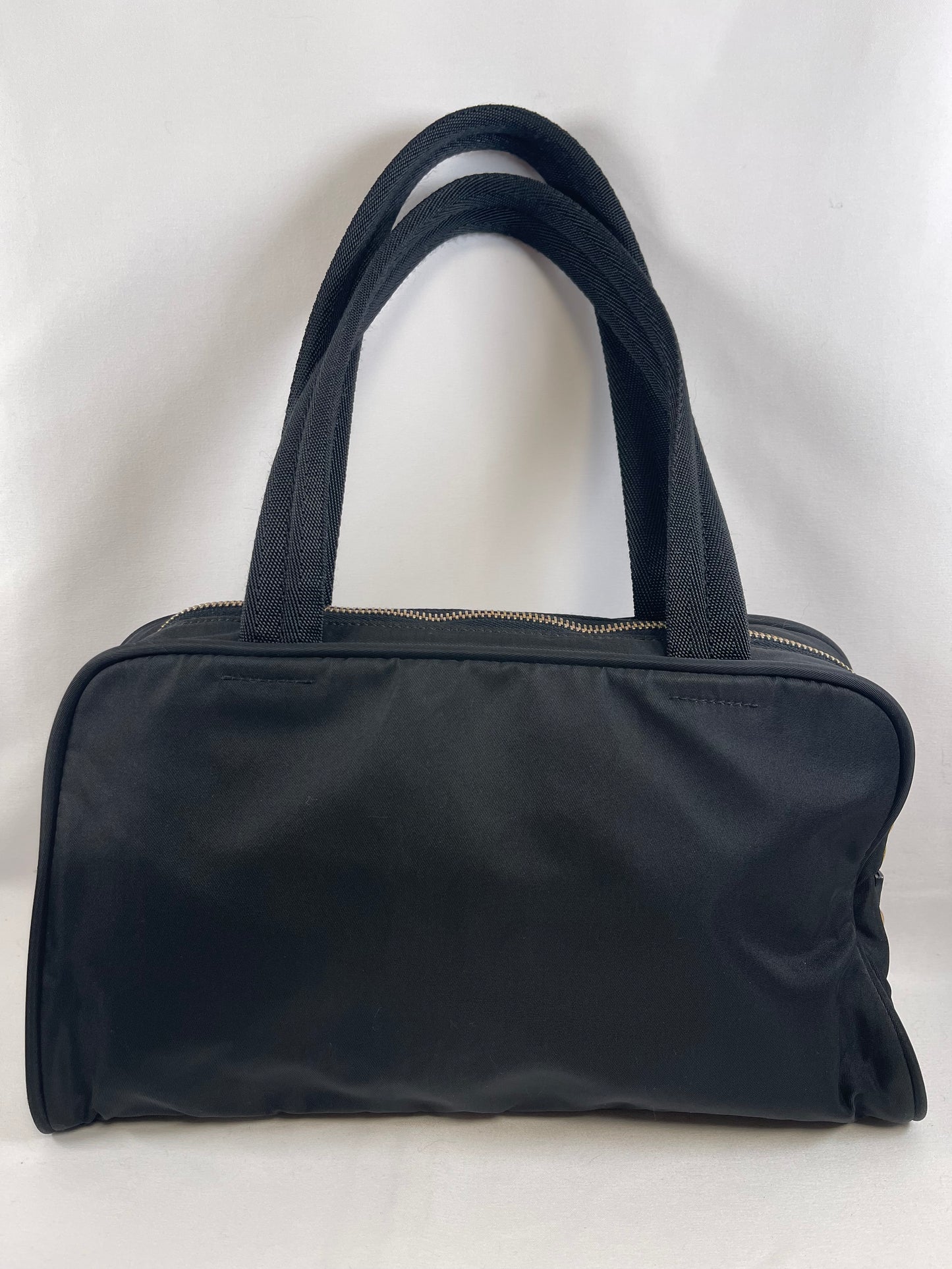 B0015 PRADA プラダ ハンドバッグ ナイロン ブラック