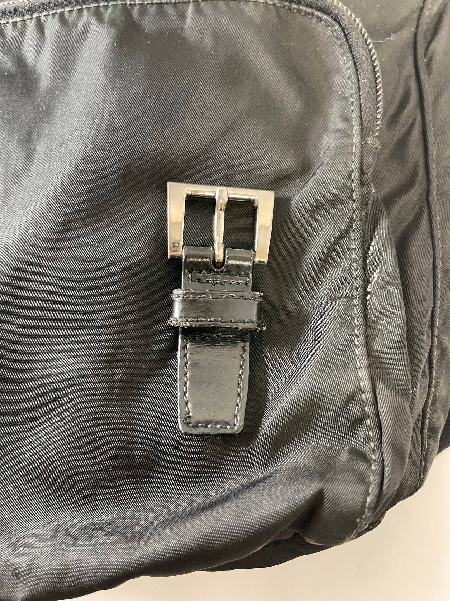 B0012 PRADA ショルダーバッグ ブラック ナイロン