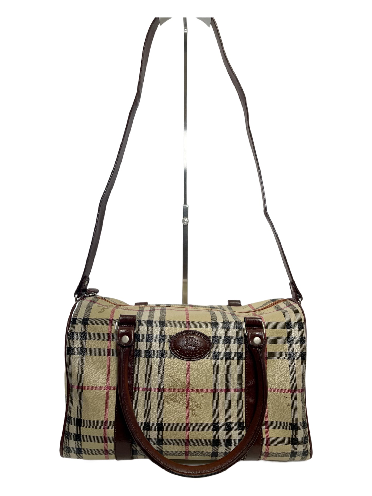 B0011 Burberry バーバリー 2way bag PVC