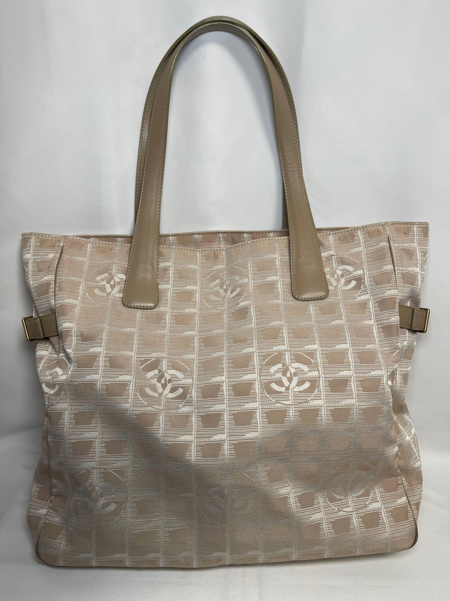 B0013 CHANEL シャネル ニュートラベル トートバッグ A15825 7850523