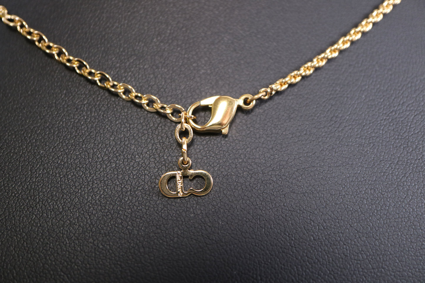 A0002 Christian Dior クリスチャンディオール ネックレス GP ゴールド