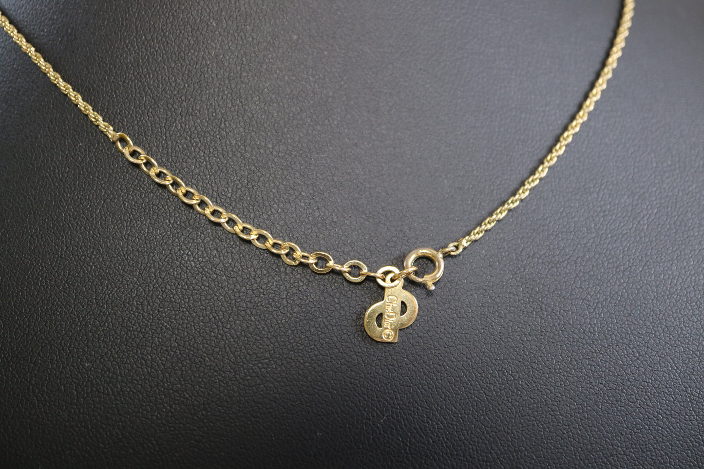 A0003 Christian Dior クリスチャンディオール ネックレス GP ゴールド