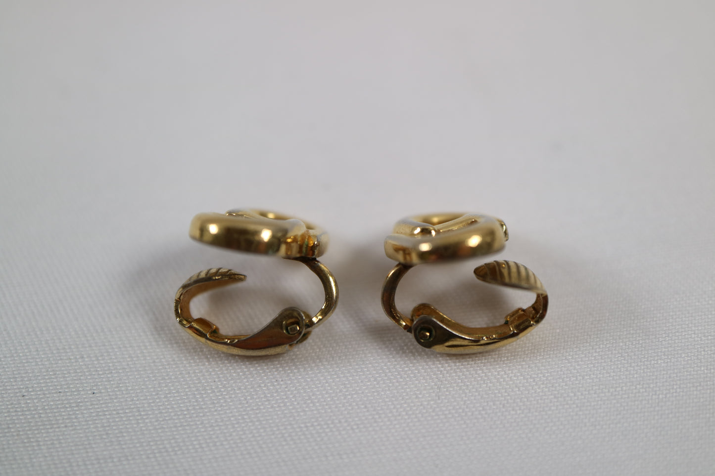 A0009 Christian Dior クリスチャンディオール Earrings イヤリング GP ゴールド