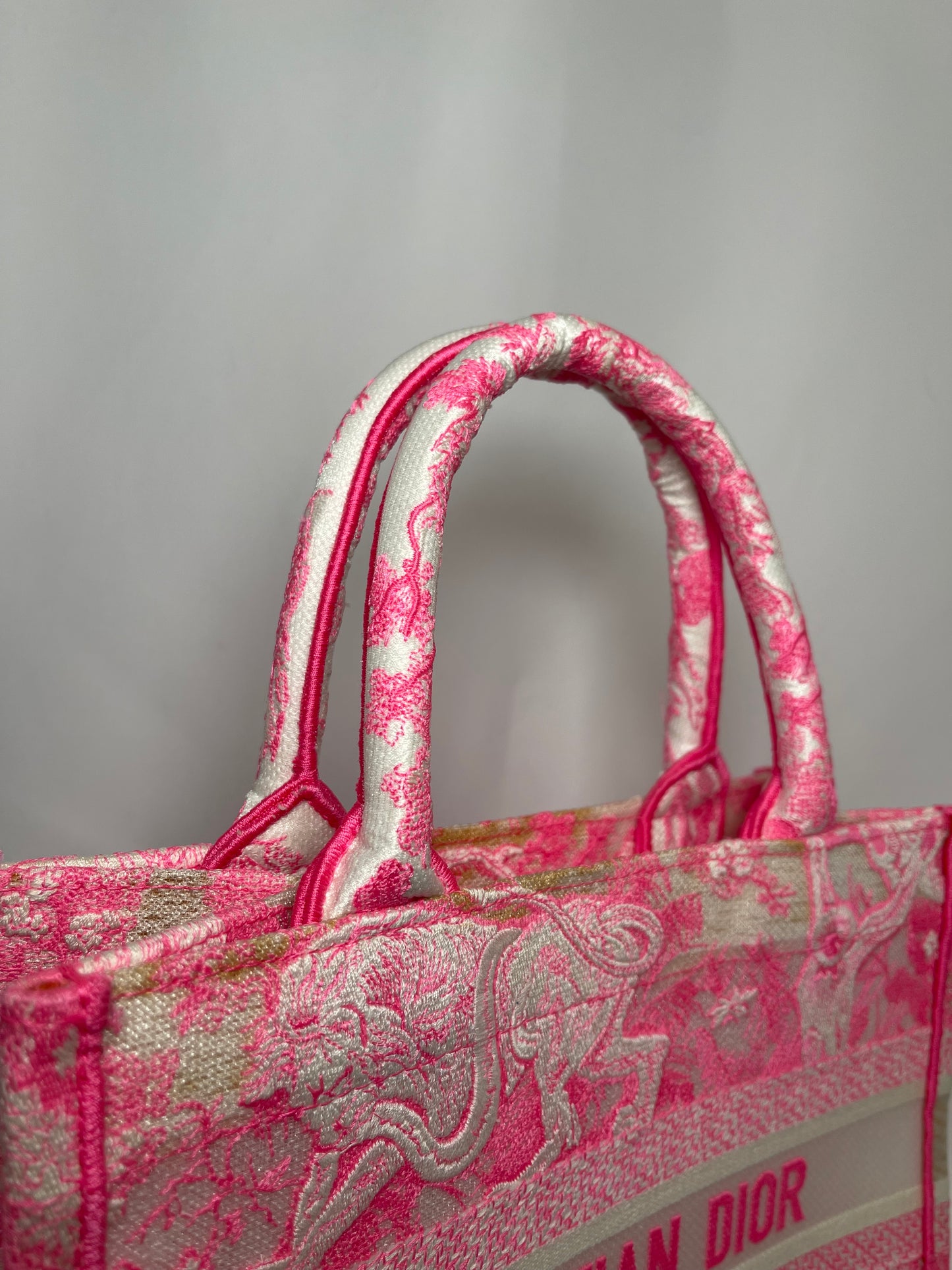 B0002 Christian Dior ディオール ブックトート バッグ スモール Hand bag