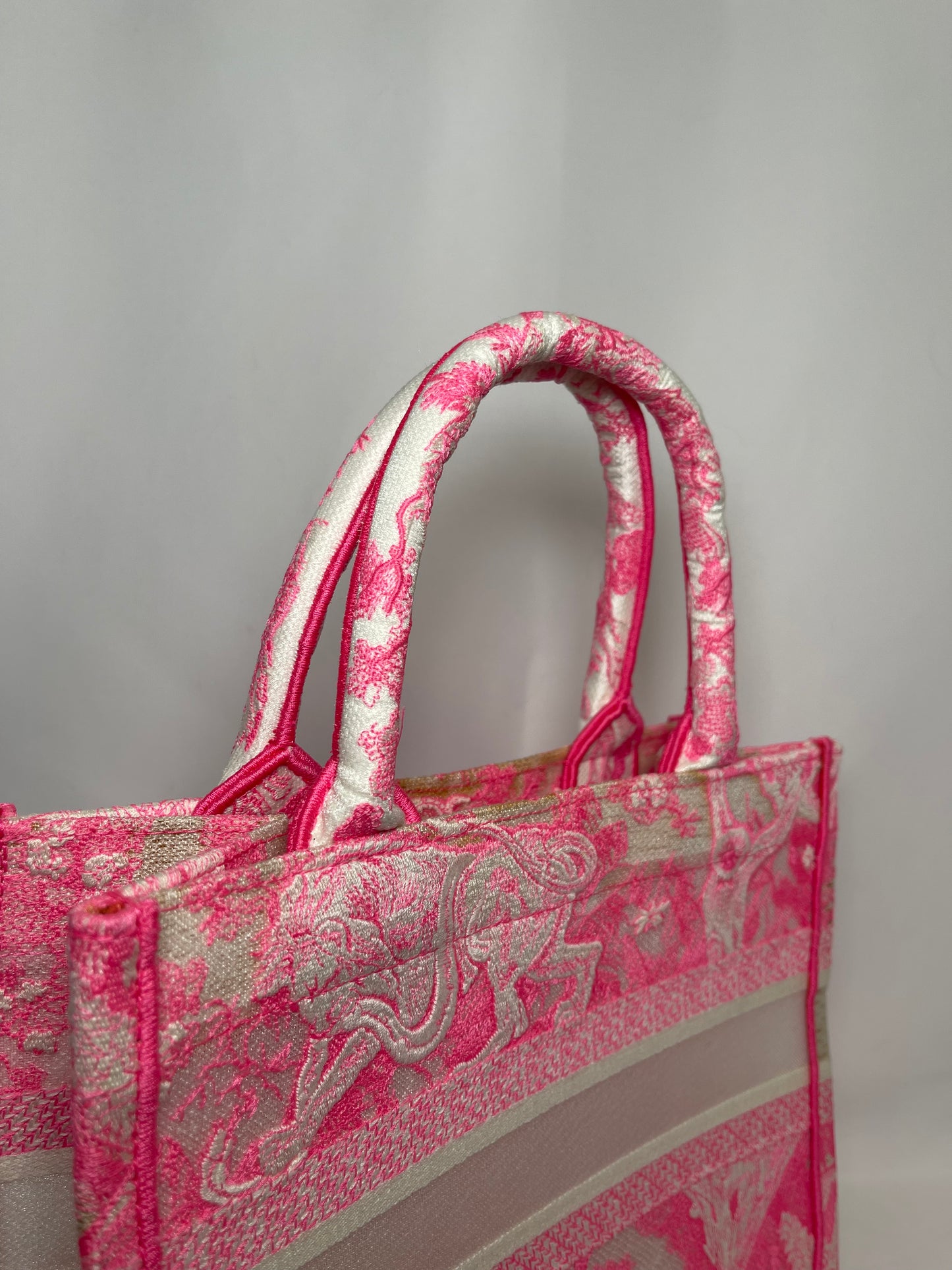 B0002 Christian Dior ディオール ブックトート バッグ スモール Hand bag