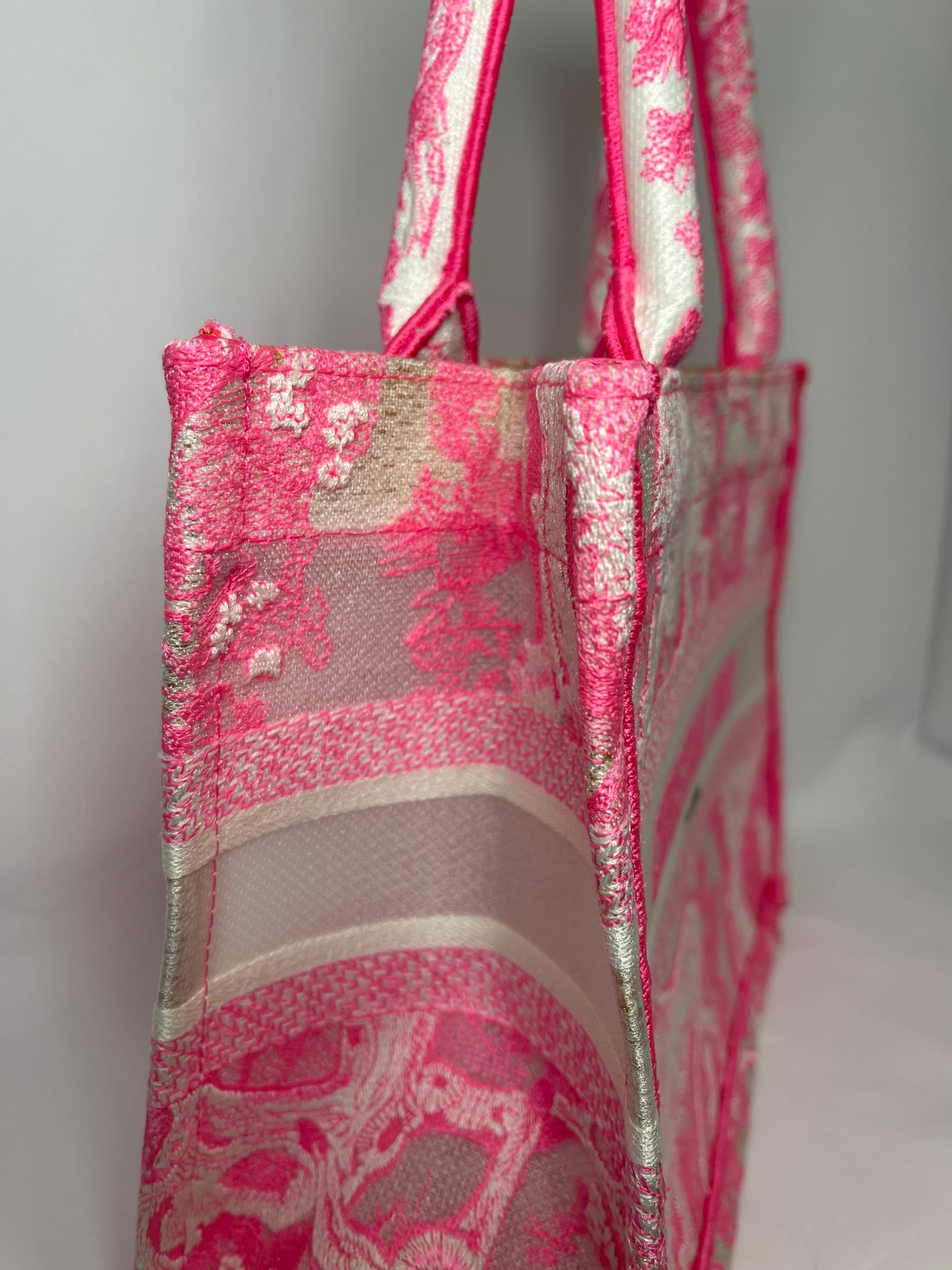 B0002 Christian Dior ディオール ブックトート バッグ スモール Hand bag