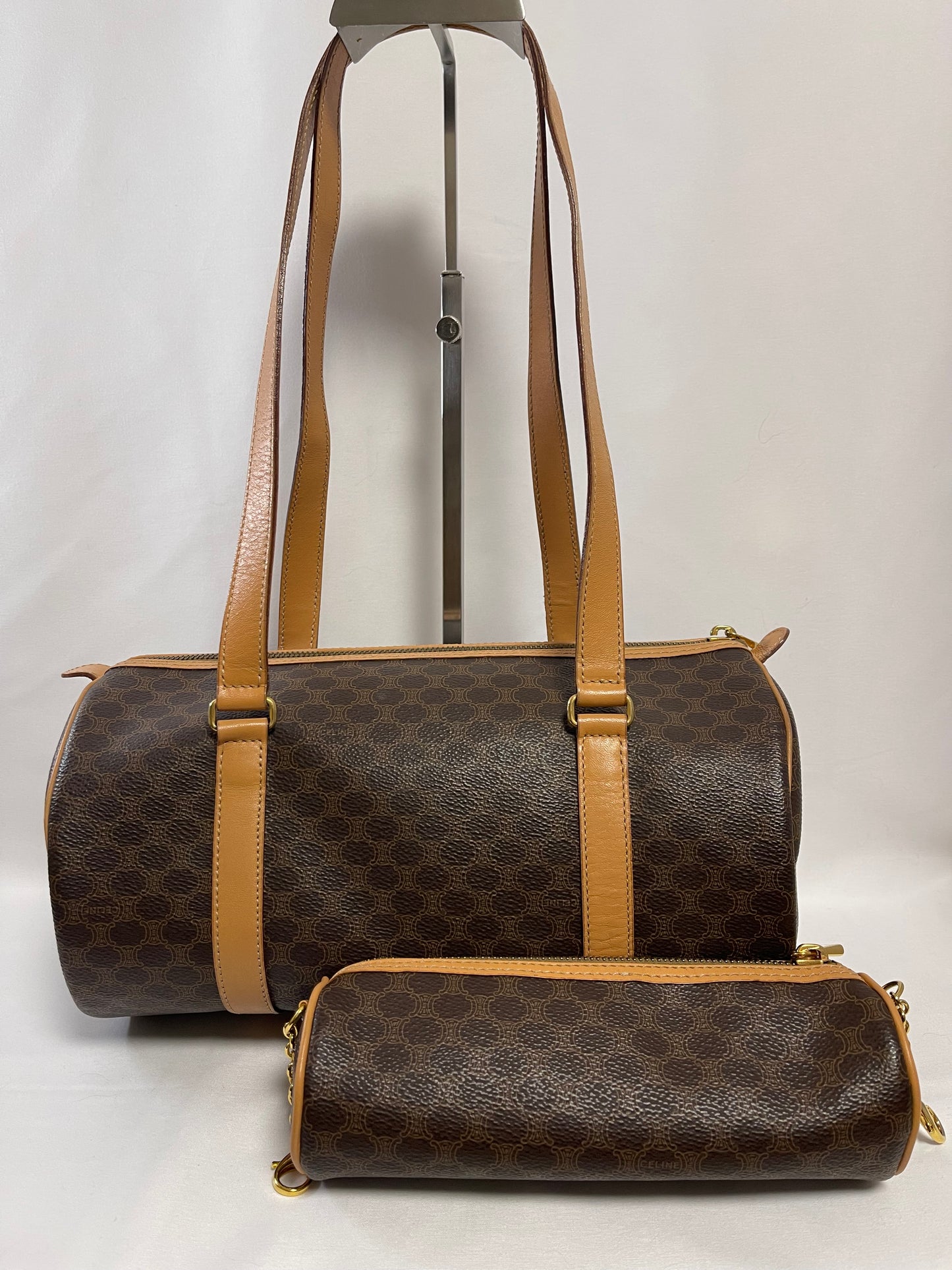 B0005 セリーヌ CELINE ミニボストンバッグ ハンドバッグ