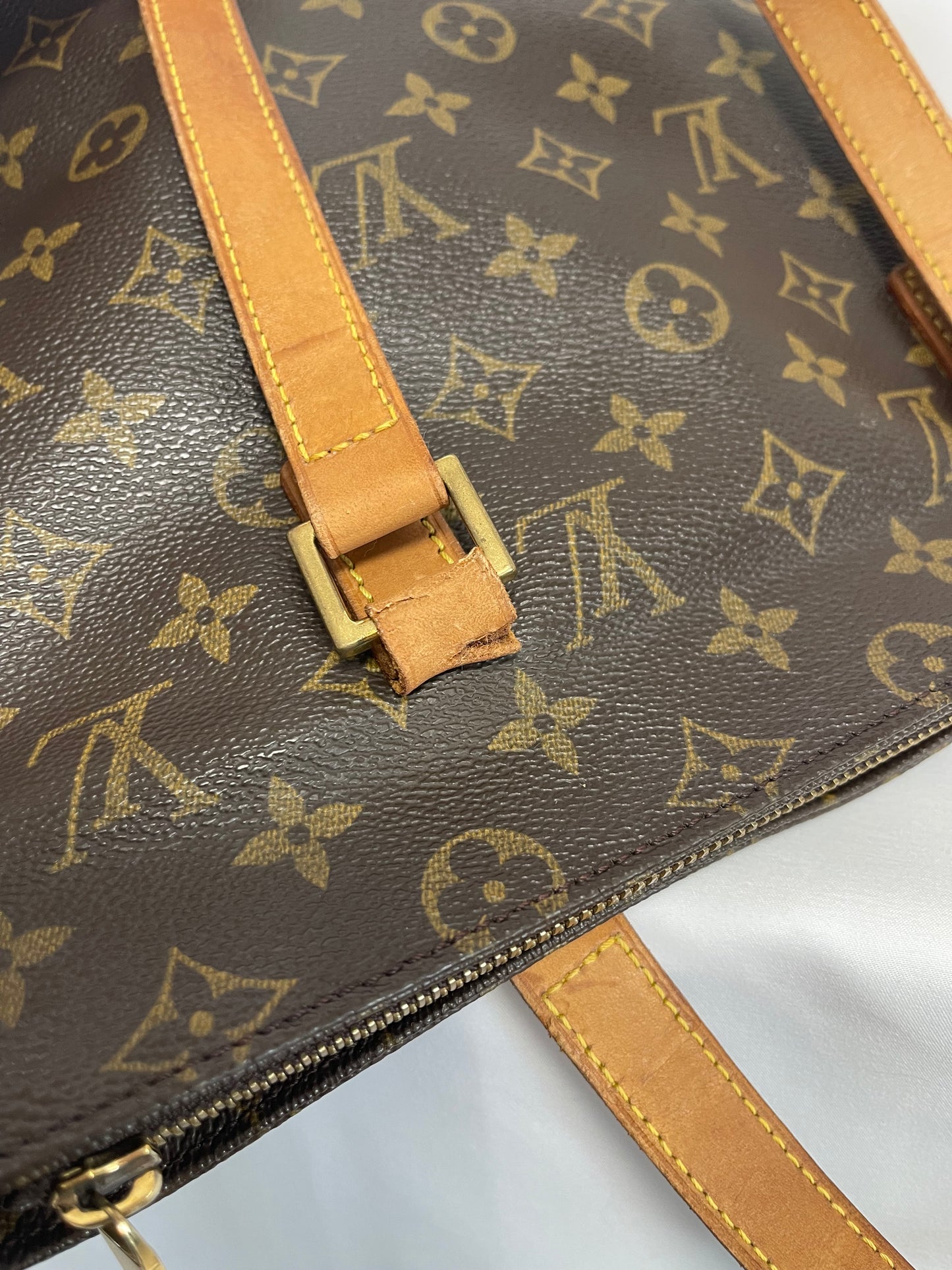 B0007 LOUIS VUITTON ルイ・ヴィトン カバ ピアノ ハンドバッグ トートバッグ