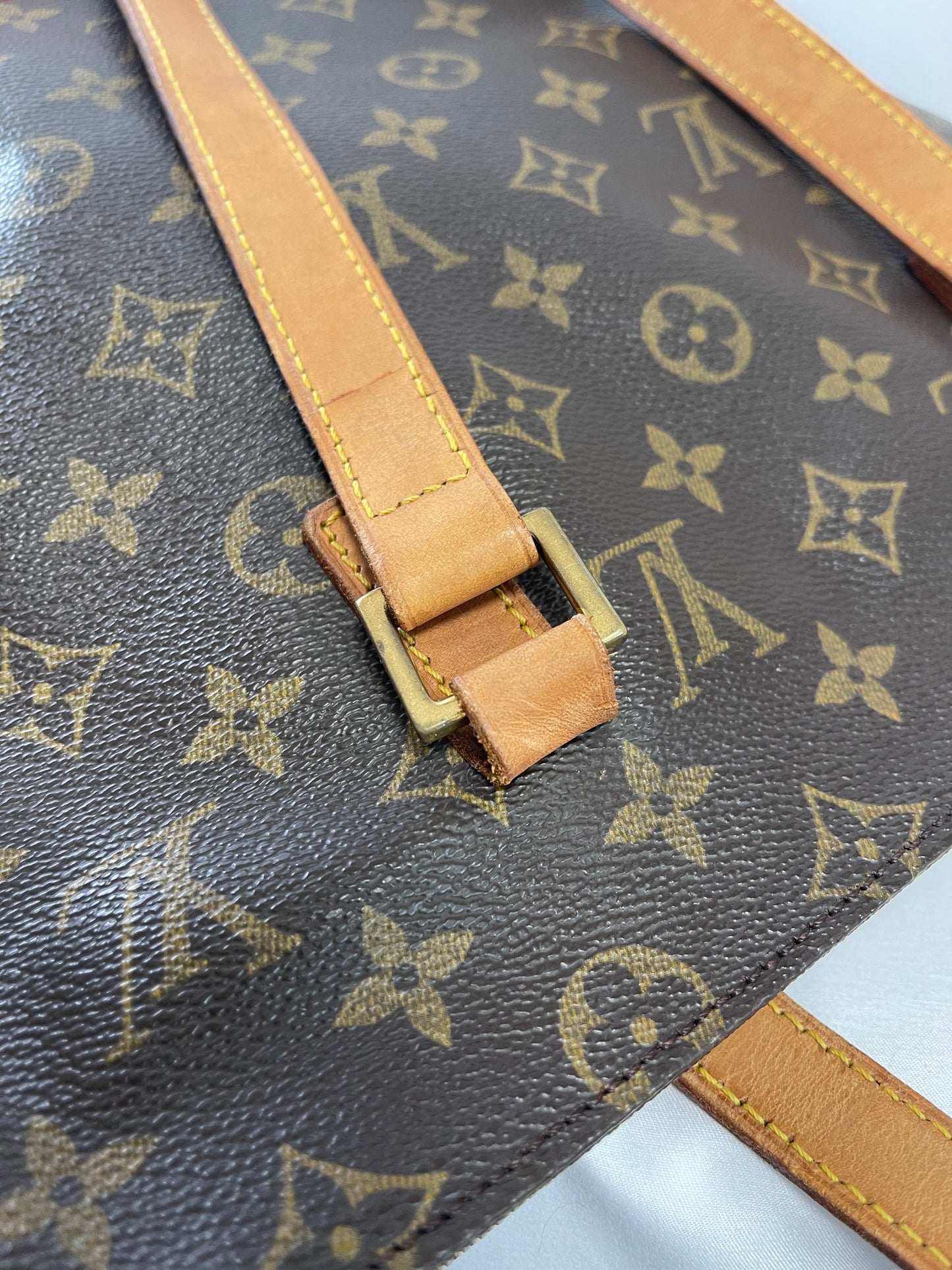 B0007 LOUIS VUITTON ルイ・ヴィトン カバ ピアノ ハンドバッグ トートバッグ