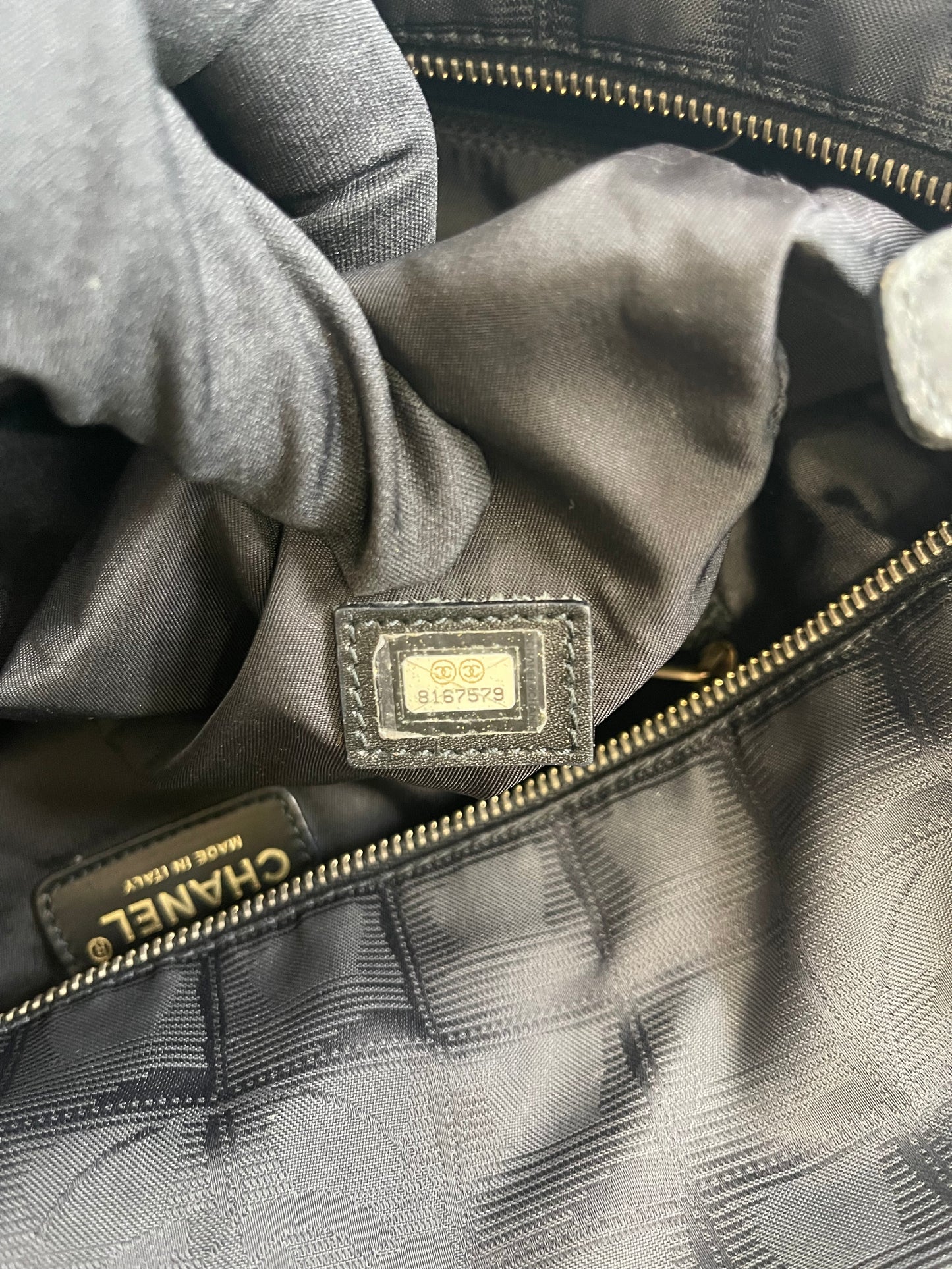B0014 CHANEL シャネル ニュートラベル トートバッグ A15825 8167579