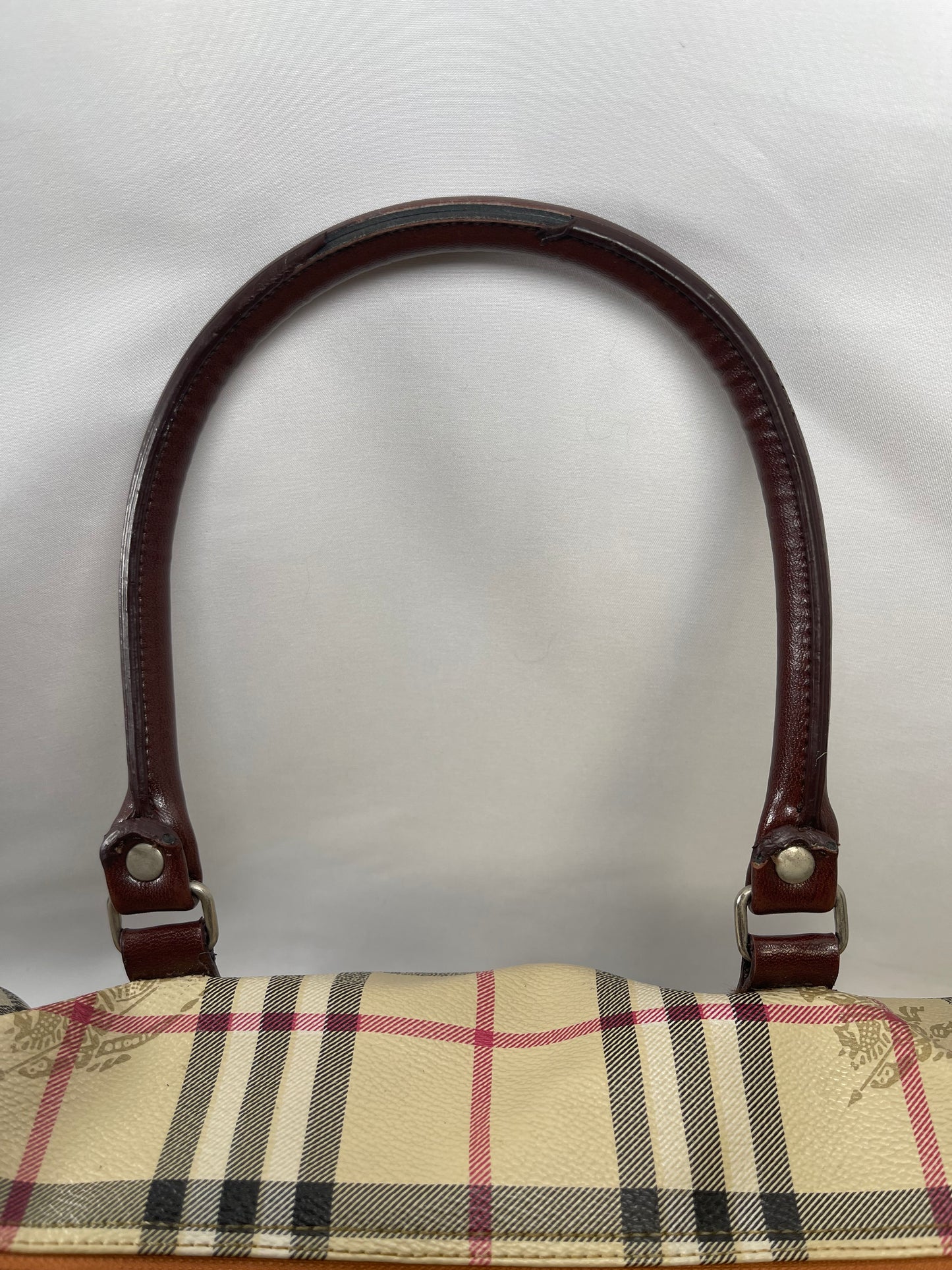 B0011 Burberry バーバリー 2way bag PVC