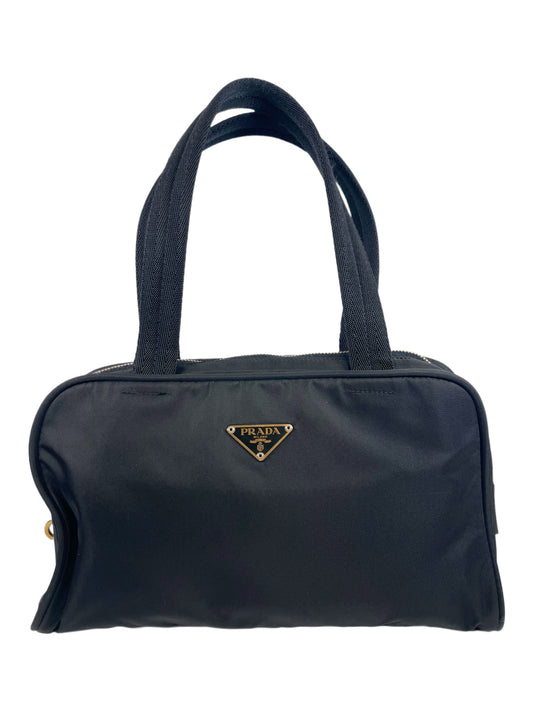 B0015 PRADA プラダ ハンドバッグ ナイロン ブラック