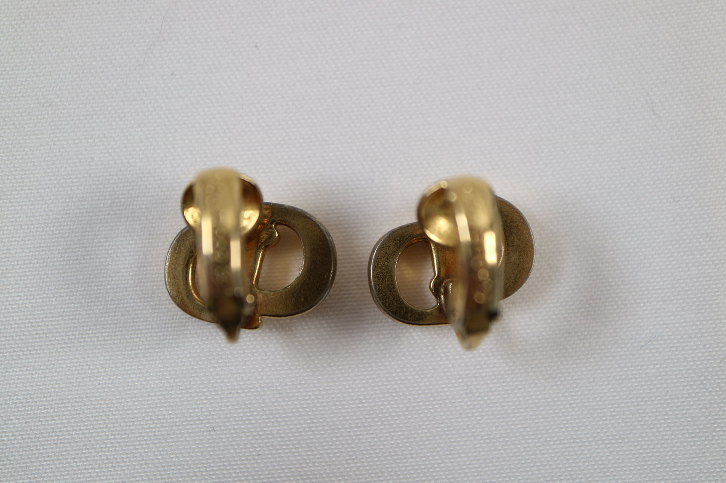 A0009 Christian Dior クリスチャンディオール Earrings イヤリング GP ゴールド
