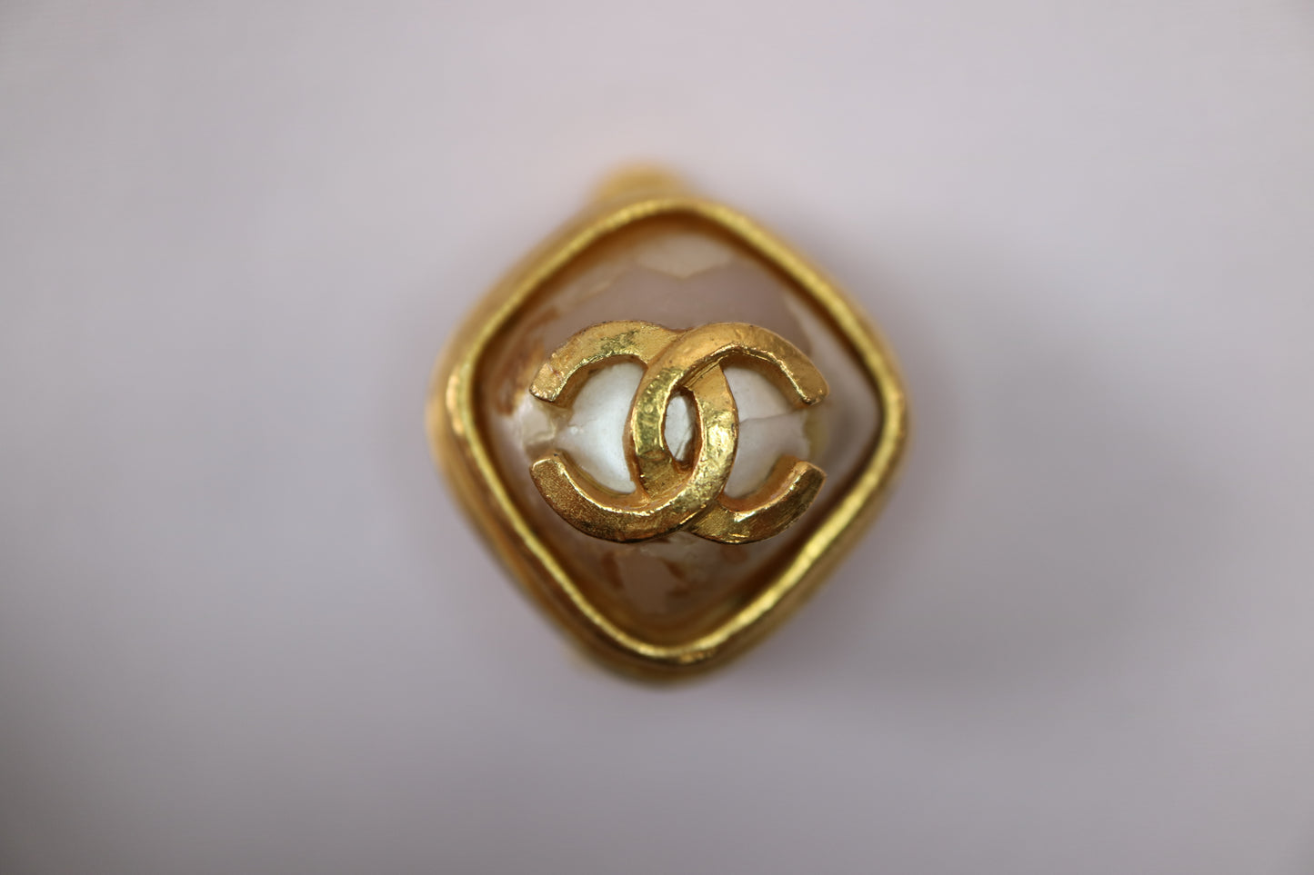 A0007 CHANEL シャネル  earrings イヤリング ゴールド パール