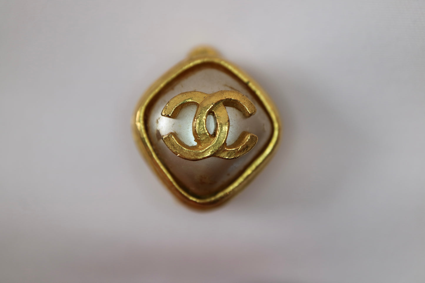 A0007 CHANEL シャネル  earrings イヤリング ゴールド パール