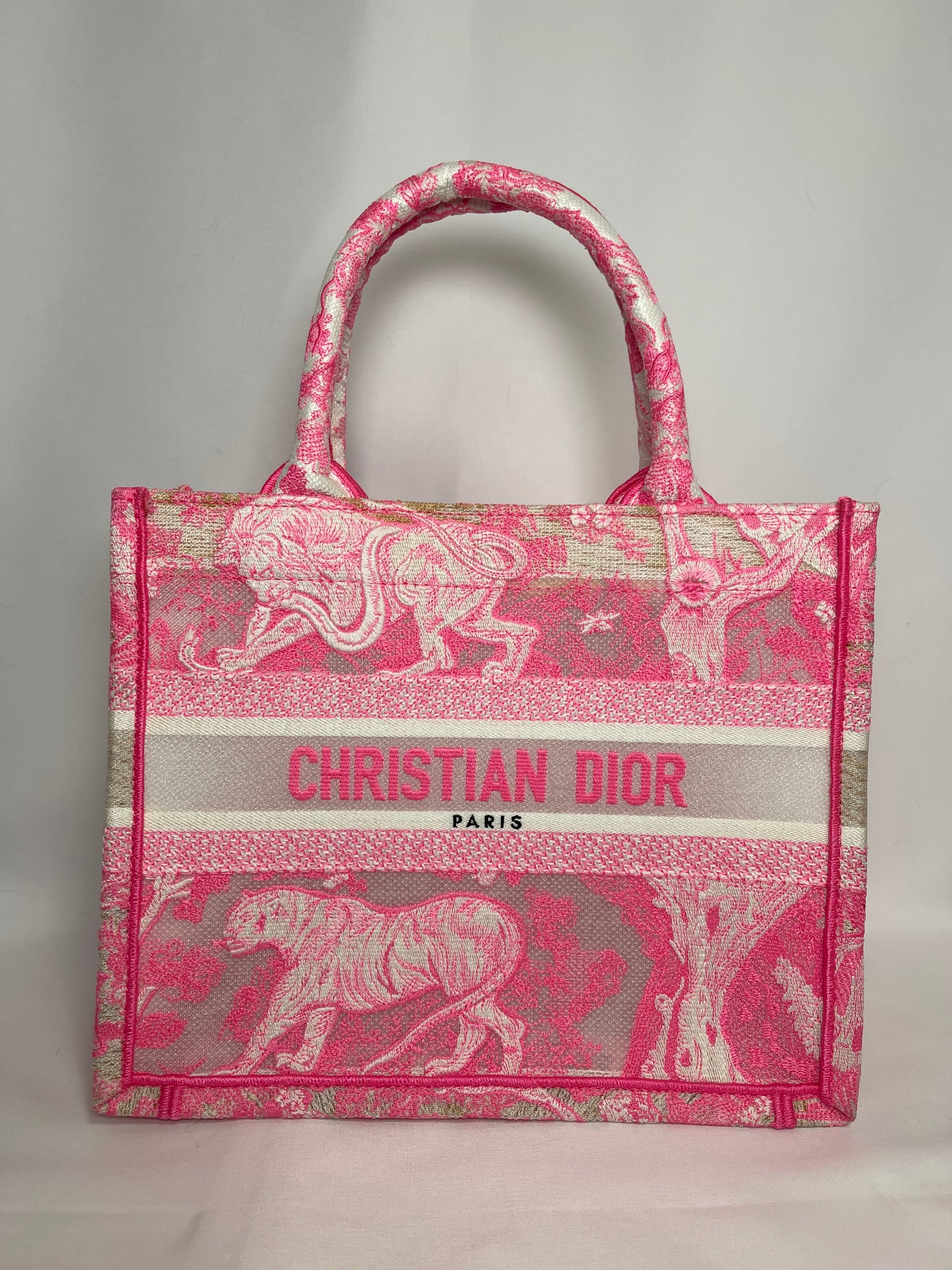 B0002 Christian Dior ディオール　ブックトート　バッグ　スモール